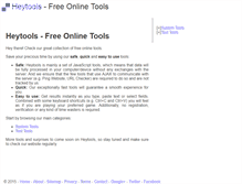 Tablet Screenshot of heytools.com